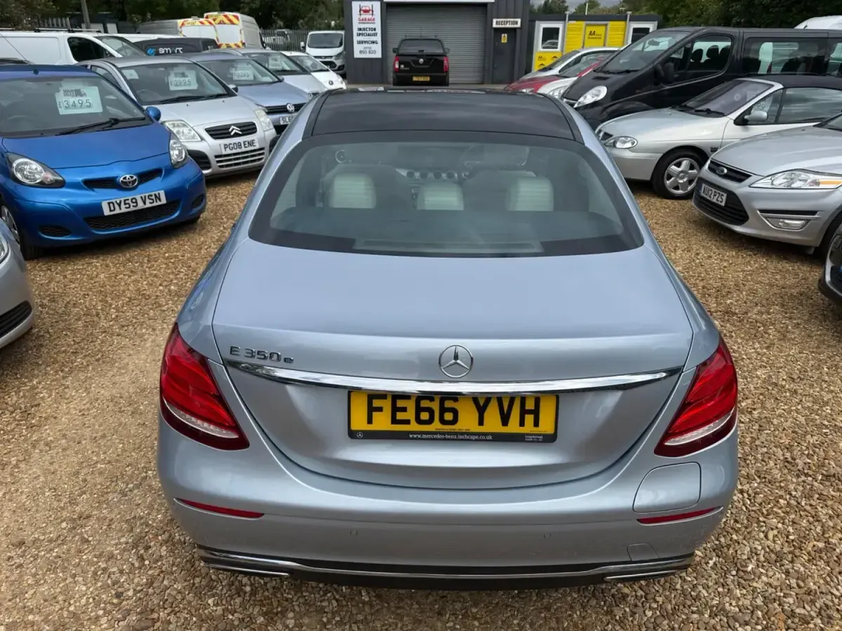 Używany Mercedes E350 Premium 299 KM (219 kW) 2017 Srebrny Sedan/Limuzyna