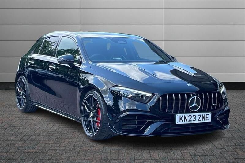 Night black Used 2023 Mercedes A45 AMG Hatchback | £46,695 (Fair price) - Image 1/4