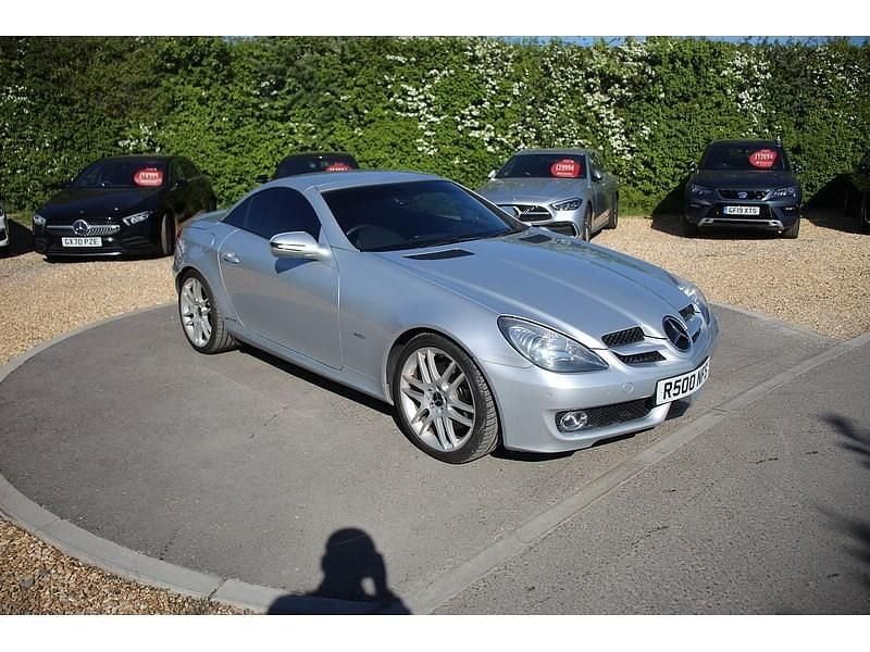 Begagnad Mercedes SLK280 2008 Silver Cab