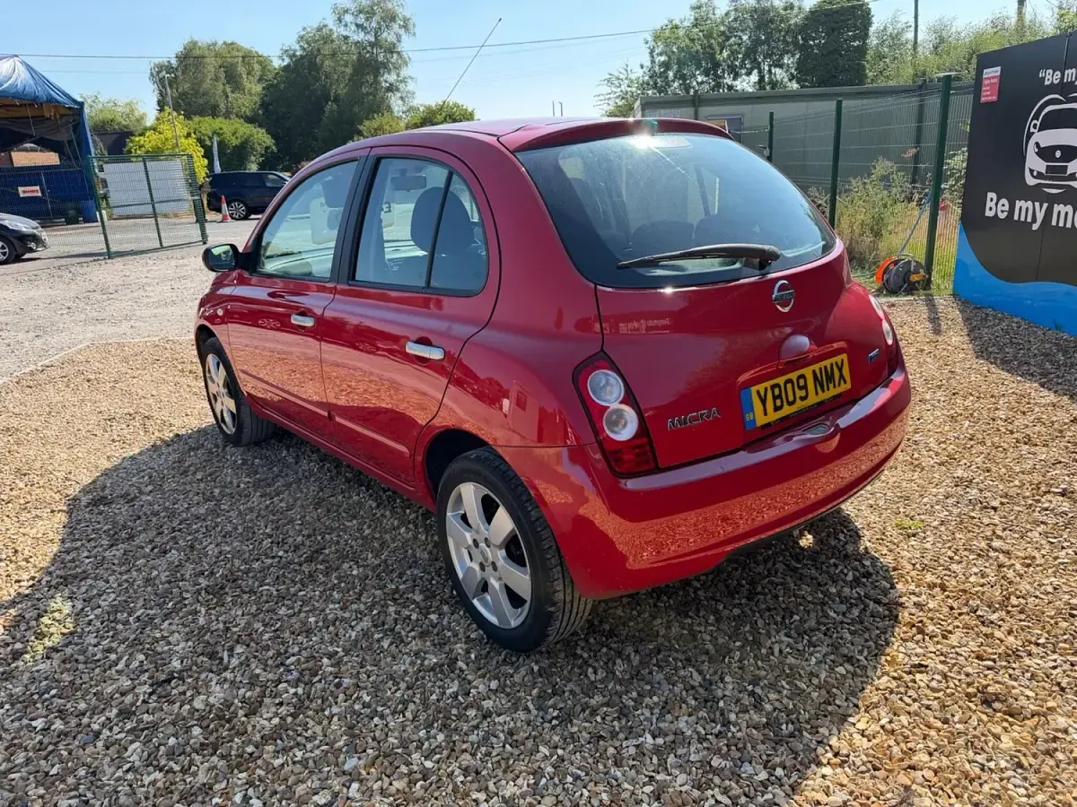 Used Nissan Micra Acenta 2009 Red Hatchback