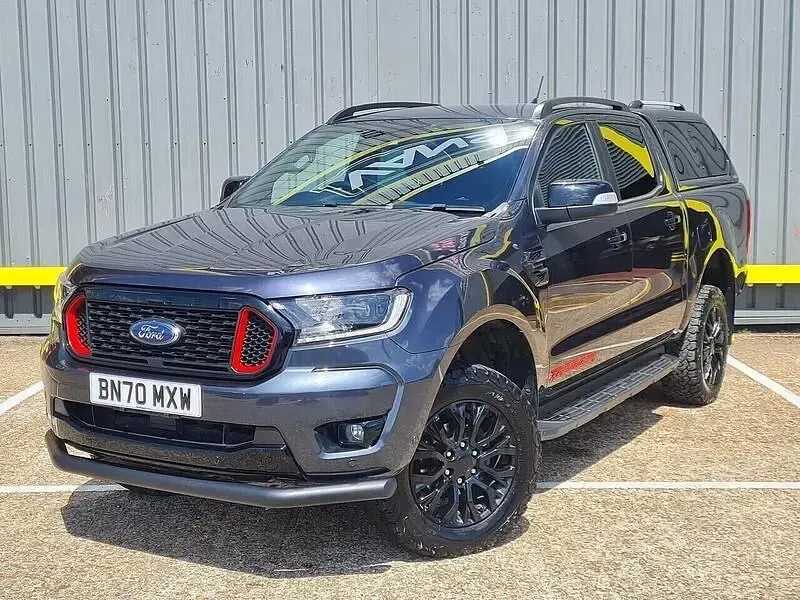 Używany Ford Ranger Wildtrack 2020 Szary Pickup