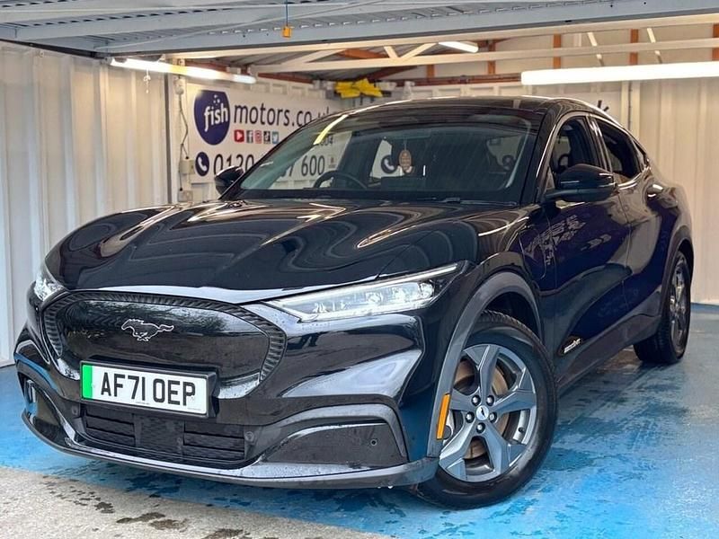 Black Used 2021 Ford Mustang Mach-E Standard Range SUV | £18,790 (Fair price) - Image 1/3