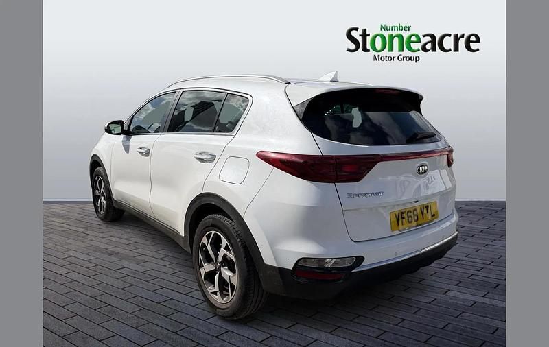 Used Kia Sportage 129 HP (94 kW) 2018 White SUV
