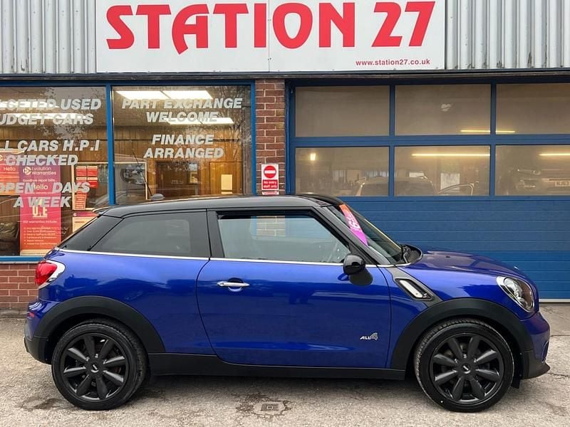 Blue Used 2014 Mini Cooper S Paceman SUV | £7,295 (Fair price) - Image 1/4