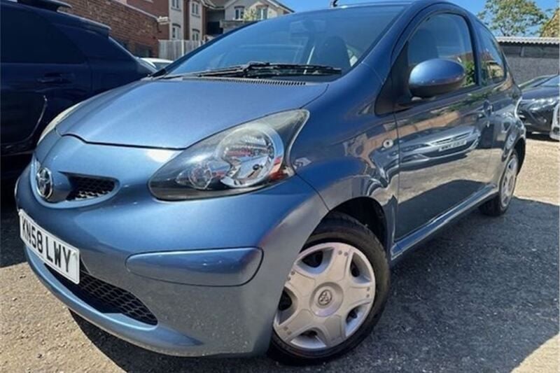 Blue Used 2008 Toyota Aygo Hatchback | £1,995 (Fair price) - Image 1/3