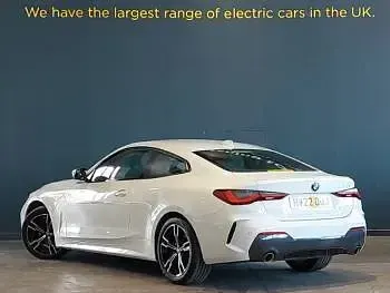 Used BMW 420 M Sport 184 HP (135 kW) 2022 White Coupe