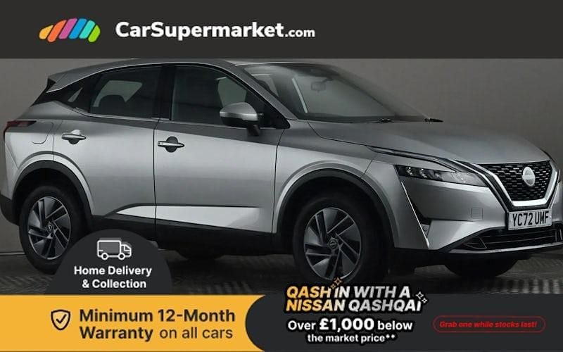 Silver Used 2022 Nissan Qashqai Acenta Premium SUV | £13,797 (Good price) - Image 1/3