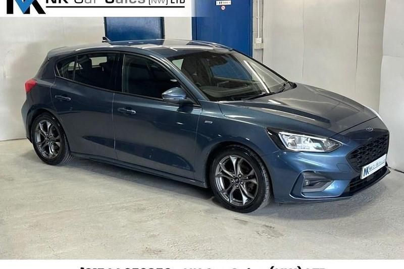 Blue Used 2019 Ford Focus ST-Line Hatchback | £8,300 (Fair price) - Image 1/1