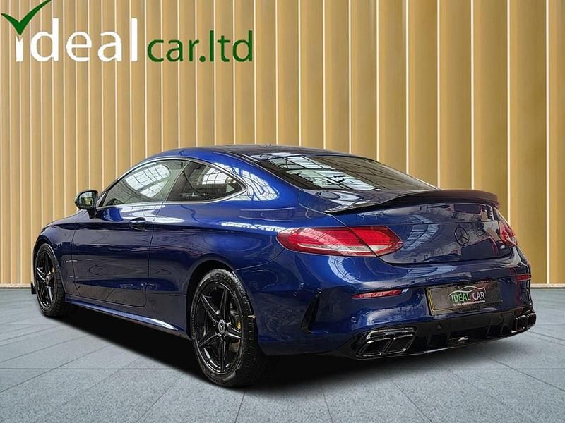 Used Mercedes C220 AMG line 2016 Blue Coupe