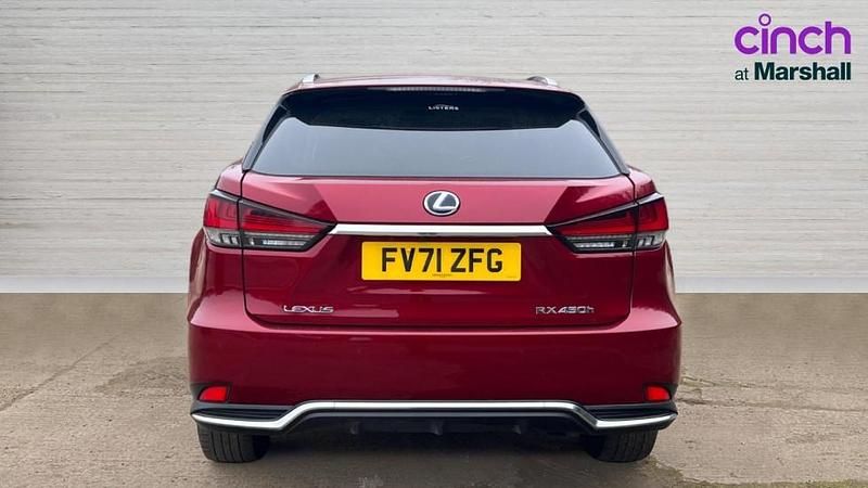 Used Lexus RX450h 313 HP (230 kW) 2022 Red SUV