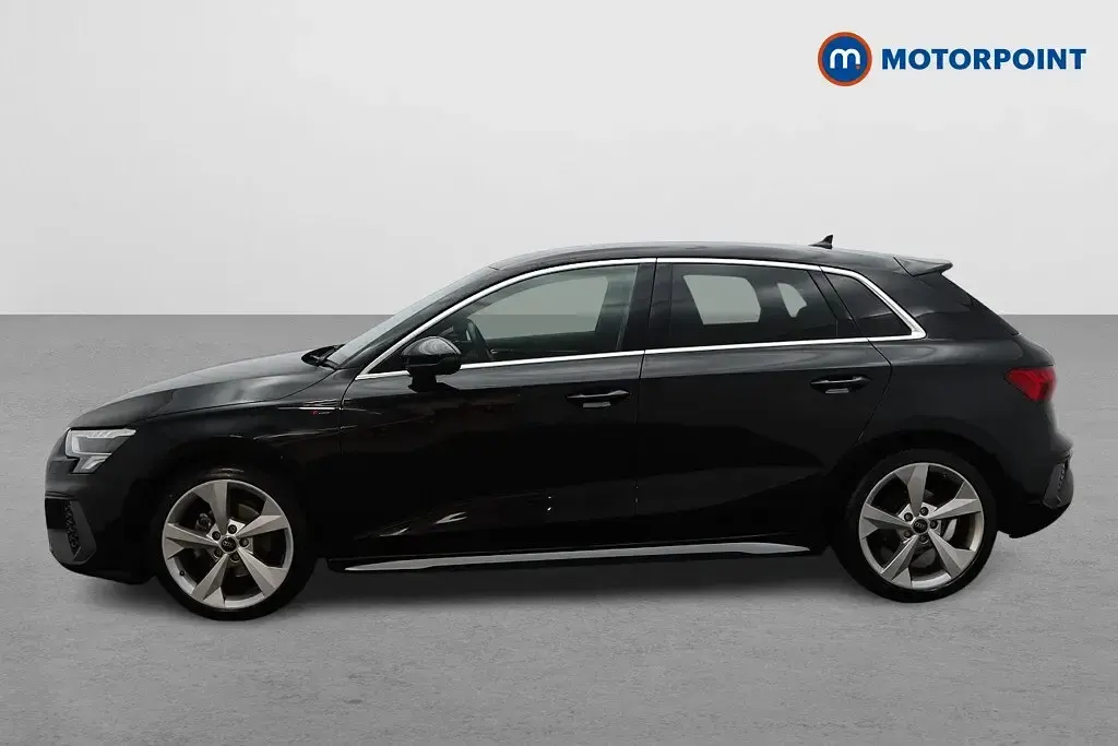 Used Audi A3 S-Line 2023 Black Sedan