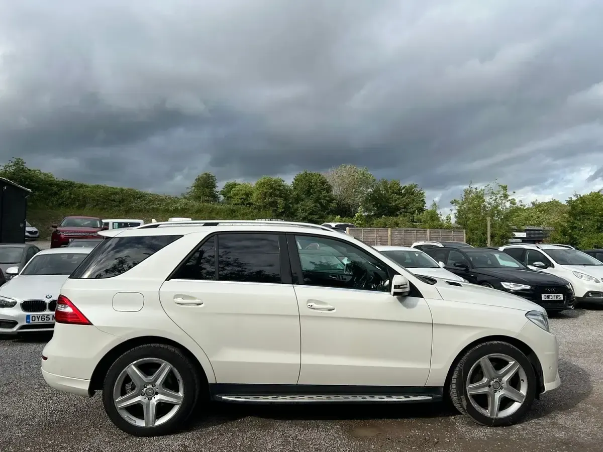 Used Mercedes ML250 AMG 200 HP (147 kW) 2013 White SUV