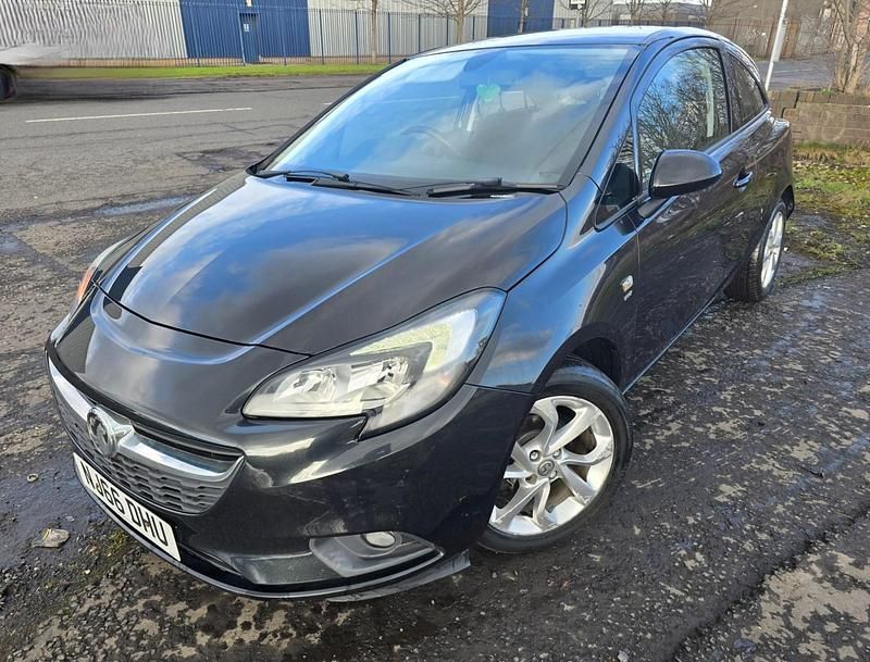 Used Vauxhall Corsa 75 HP (55 kW) 2016 Black Hatchback