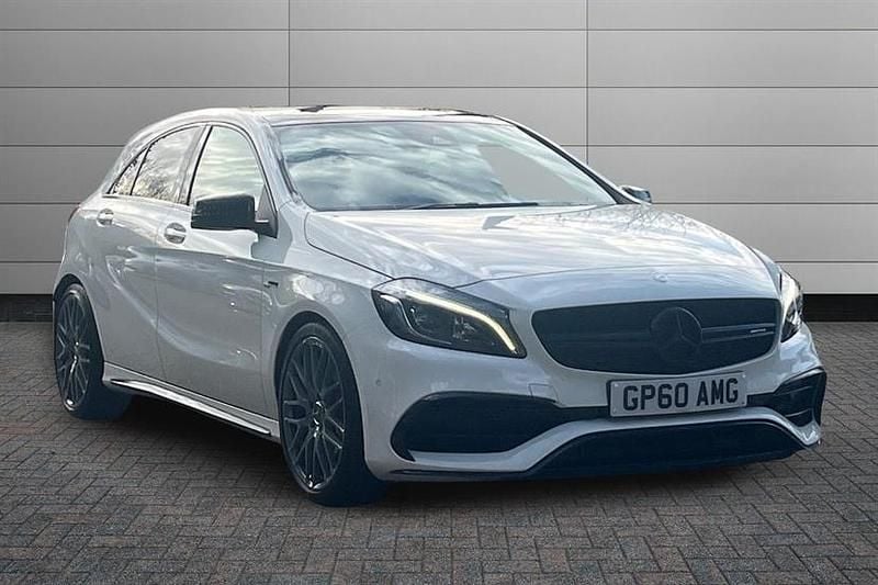 White Used 2016 Mercedes A45 AMG Premium Hatchback | £21,995 (Fair price) - Image 1/4