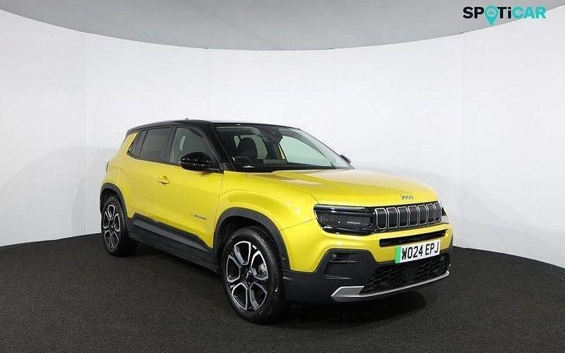 Used Jeep Avenger Summit 114 kW (156 HP) 2024 Yellow/black SUV