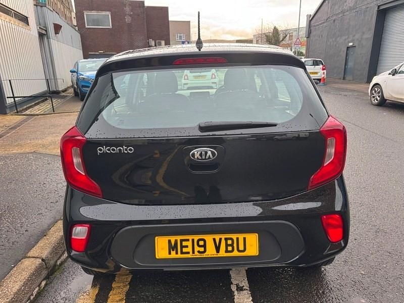 Used Kia Picanto 66 HP (48 kW) 2019 Black Hatchback
