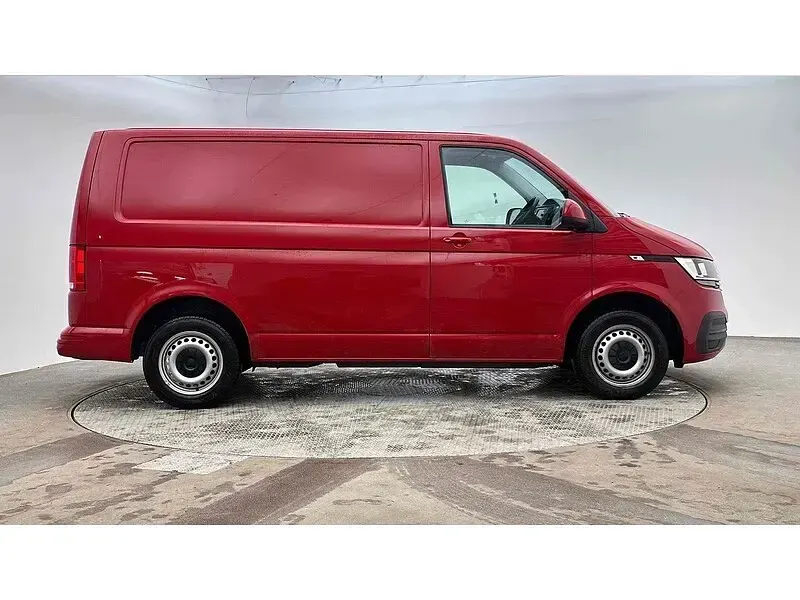 Used VW T6.1 Startline 110 HP (80 kW) 2023 Red Van