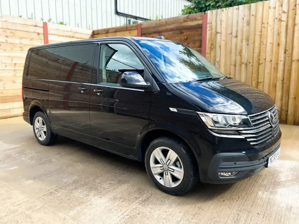 Used VW T6.1 SE 150 HP (110 kW) 2020 Black Van