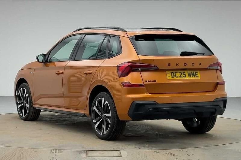 Used Skoda Kamiq Monte Carlo 115 HP (84 kW) 2025 Phoenix orange metallic SUV