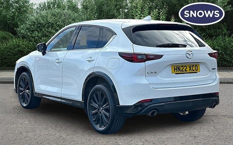 Used Mazda CX-5 Edition 165 HP (121 kW) 2022 Snowflake white SUV