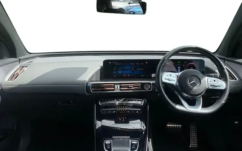 Used Mercedes EQC400 AMG line 300 kW (408 HP) 2022 Blue SUV