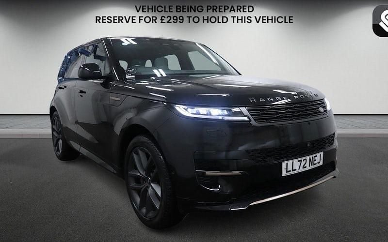 Used Land Rover Range Rover Sport SE Dynamic 400 HP (294 kW) 2022 Santorini black SUV