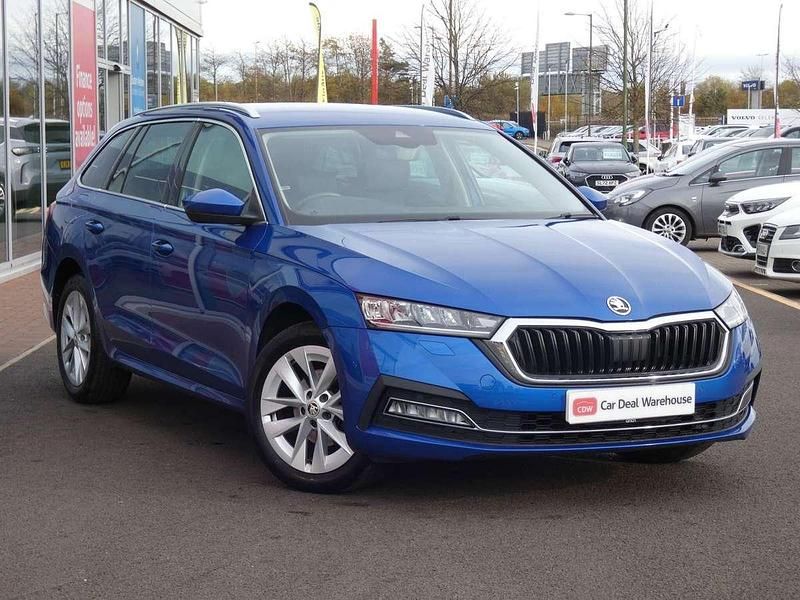 Blue Used 2021 Skoda Octavia SE L Estate | £13,999 (Fair price) - Image 1/4