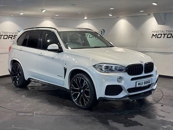 White Used 2018 BMW X5 M Sport SUV | £22,450 (Good price) - Image 1/4