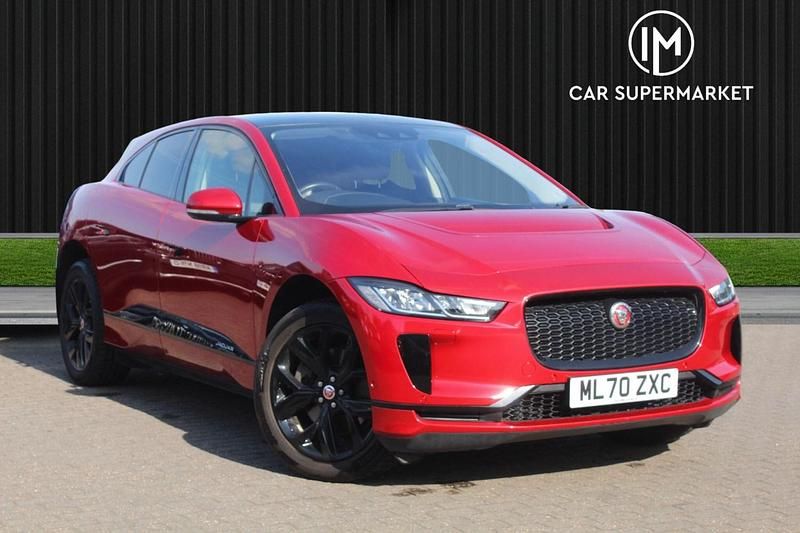 Red Used 2020 Jaguar I-Pace S SUV | £15,885 (Fair price) - Image 1/4