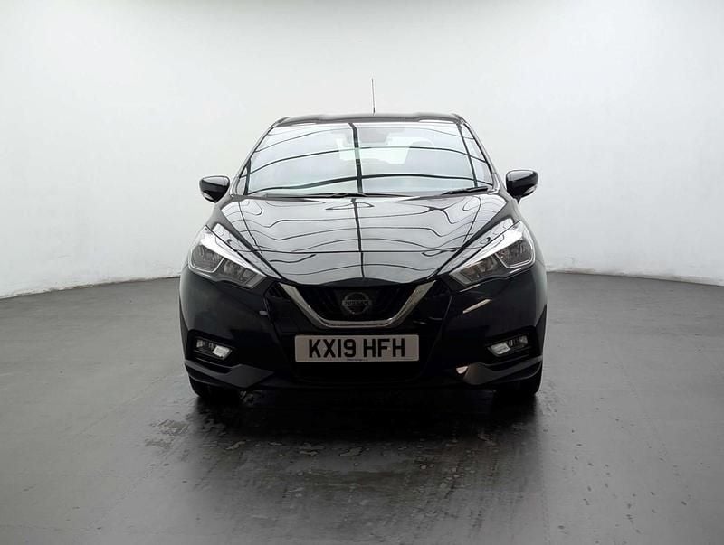 Used Nissan Micra Acenta 71 HP (52 kW) 2019 Black Hatchback