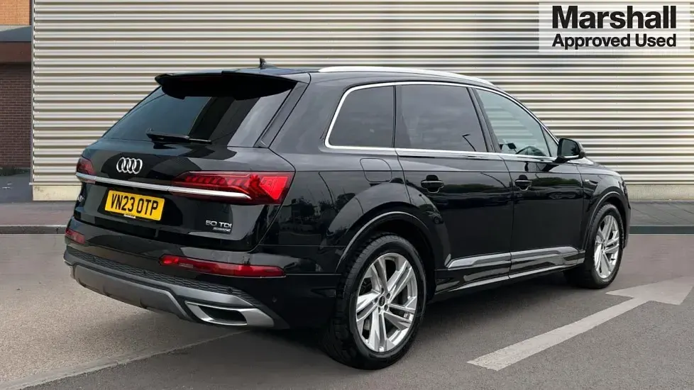 Used Audi Q7 S-Line 286 HP (210 kW) 2023 Black SUV