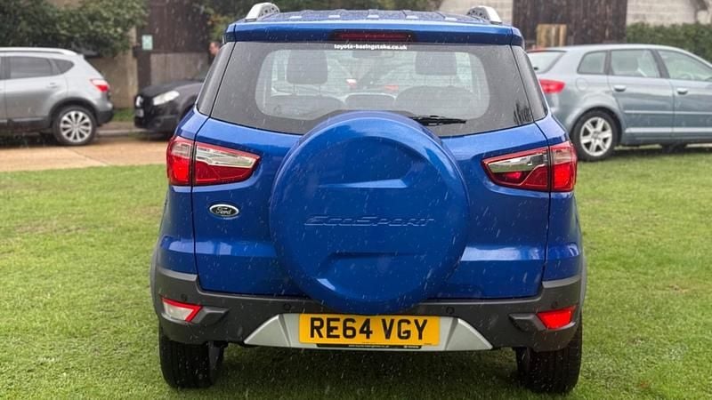 Used Ford Ecosport Titanium 90 HP (66 kW) 2015 Blue SUV