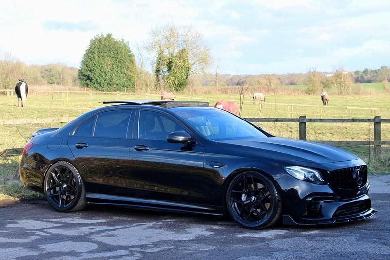 Black Used 2018 Mercedes E63 AMG Premium Sedan | £36,450 (Fair price) - Image 1/4