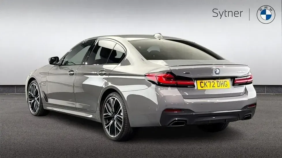 Used BMW 545e M Sport 389 HP (286 kW) 2022 Grey Sedan