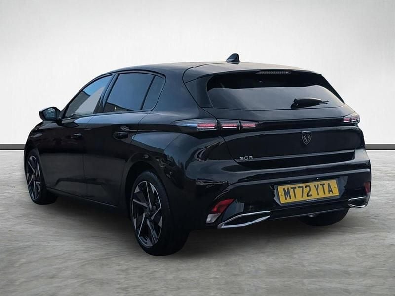 Used Peugeot 308 Allure Premium 129 HP (94 kW) 2022 Black Hatchback