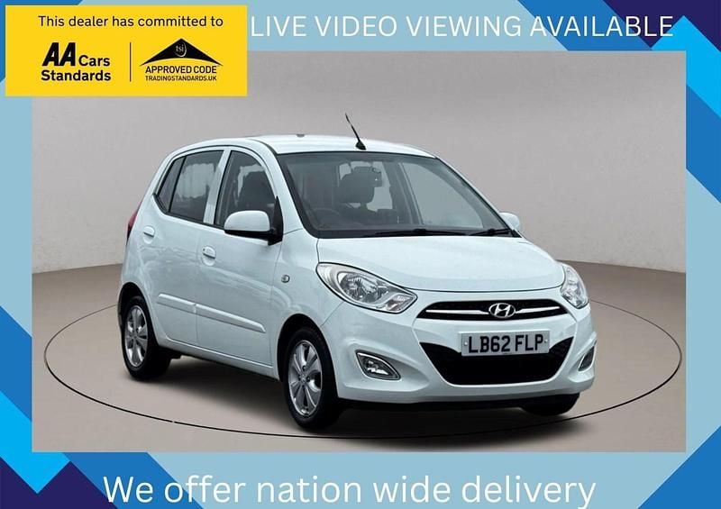 White Used 2012 Hyundai i10 Active Hatchback | £2,495 (Good price) - Image 1/3