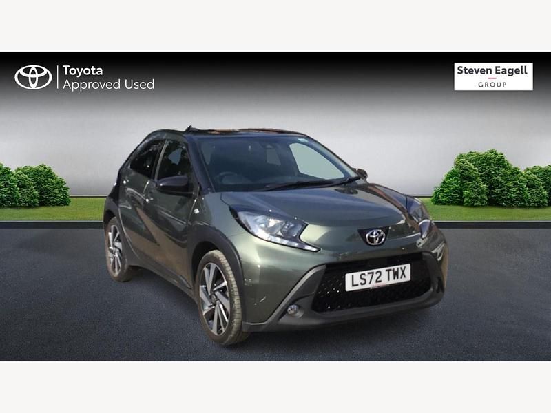 Green Used 2022 Toyota Aygo Hatchback | £15,371 (Fair price) - Image 1/3