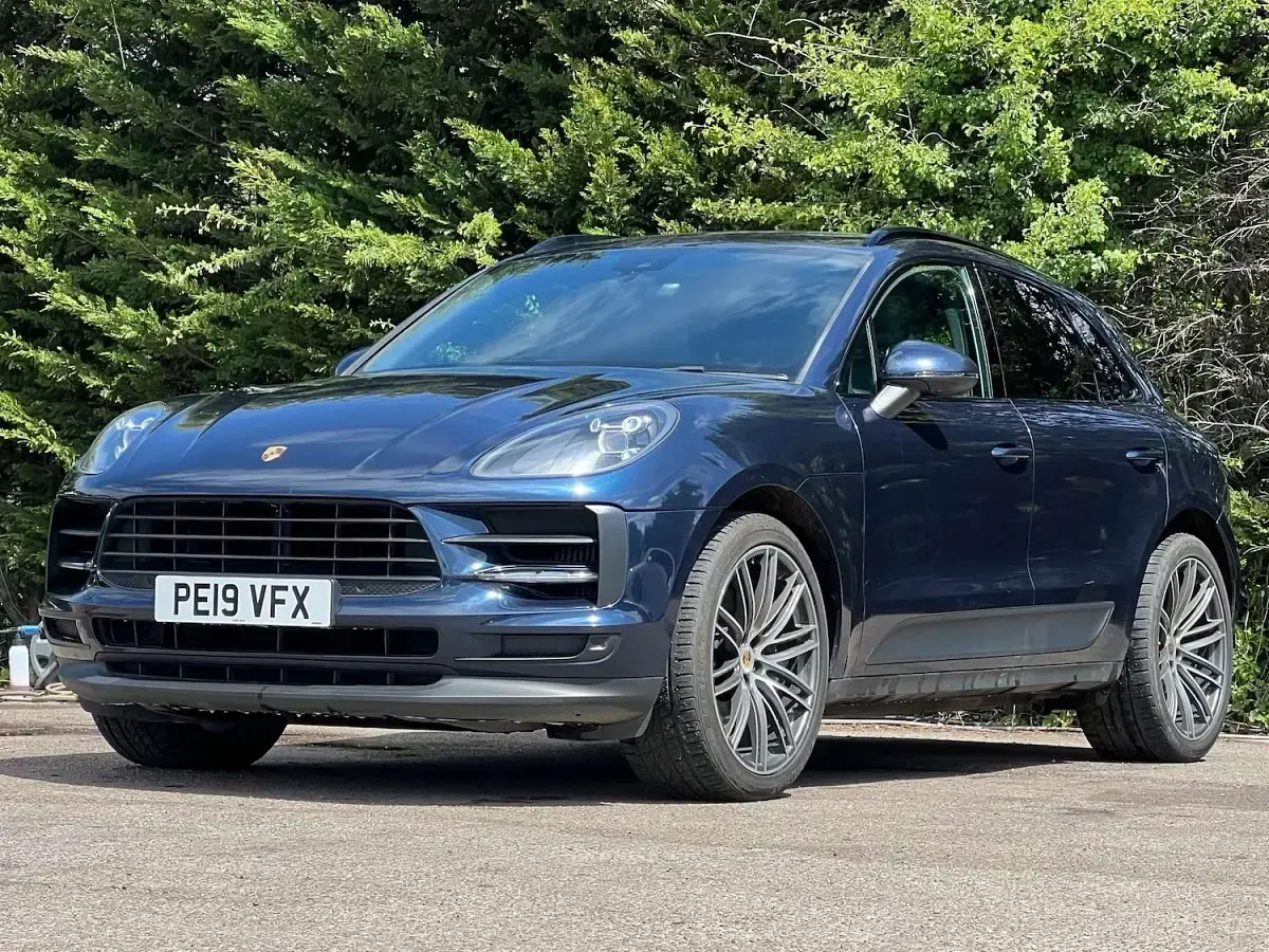 Used Porsche Macan S 2019 Blue SUV