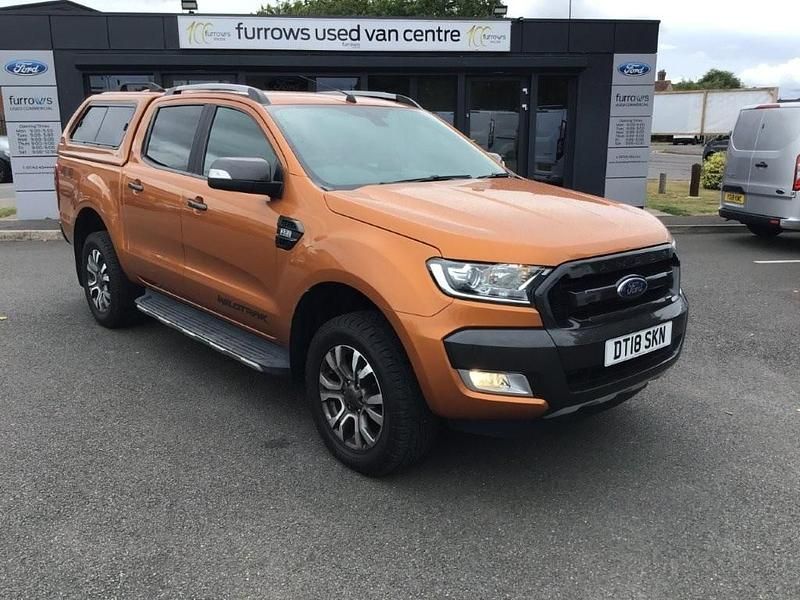 Orange Used 2018 Ford Ranger Wildtrack Pickup | £16,995 (Fair price) - Image 1/3