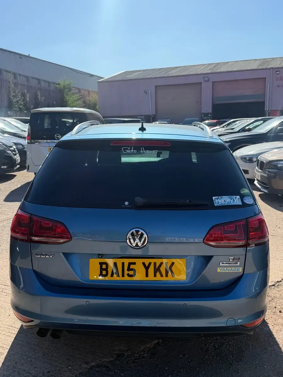 Used VW Golf VII 2015 Blue Estate