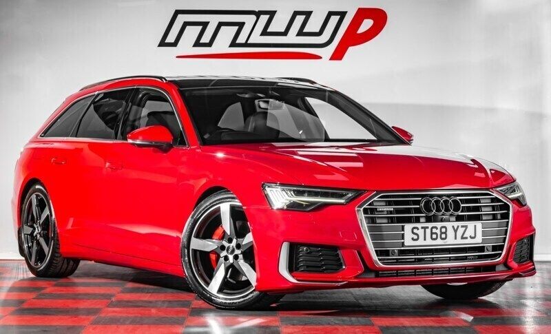Red Used 2019 Audi A6 S-Line Estate | £26,995 (Fair price) - Image 1/4