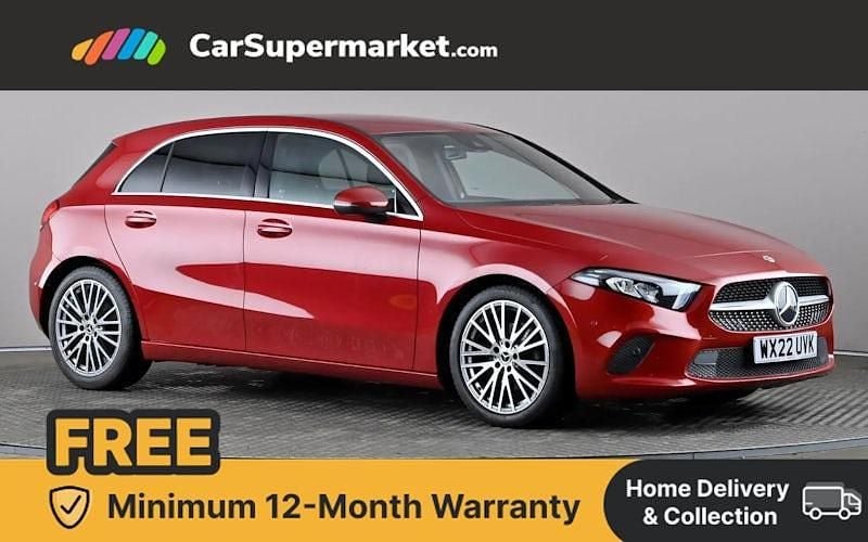 Red Used 2022 Mercedes A180 Executive Hatchback | £18,697 (Fair price) - Image 1/4