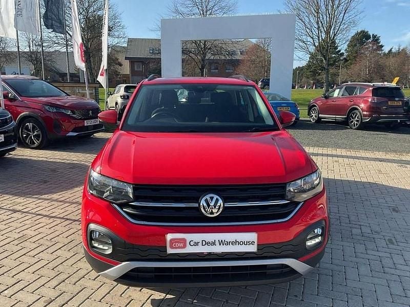 Used VW T-Cross SE 94 HP (69 kW) 2019 Red SUV