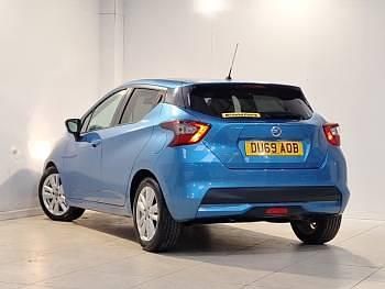 Used Nissan Micra Acenta 100 HP (73 kW) 2019 Blue Hatchback