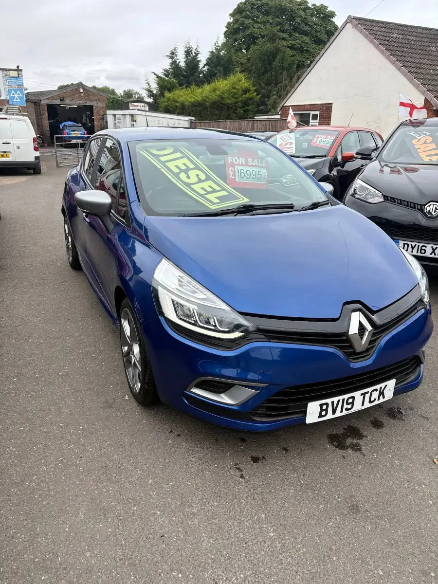 Used Renault Clio GT-Line 110 HP (80 kW) 2019 Blue Hatchback