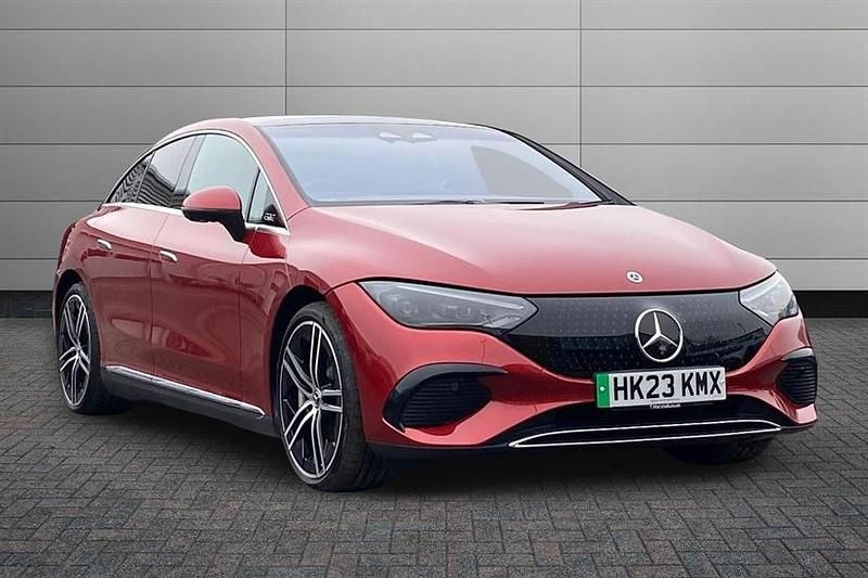 Used Mercedes EQE300 Exclusive Luxury 180 kW (245 HP) 2023 Red Sedan