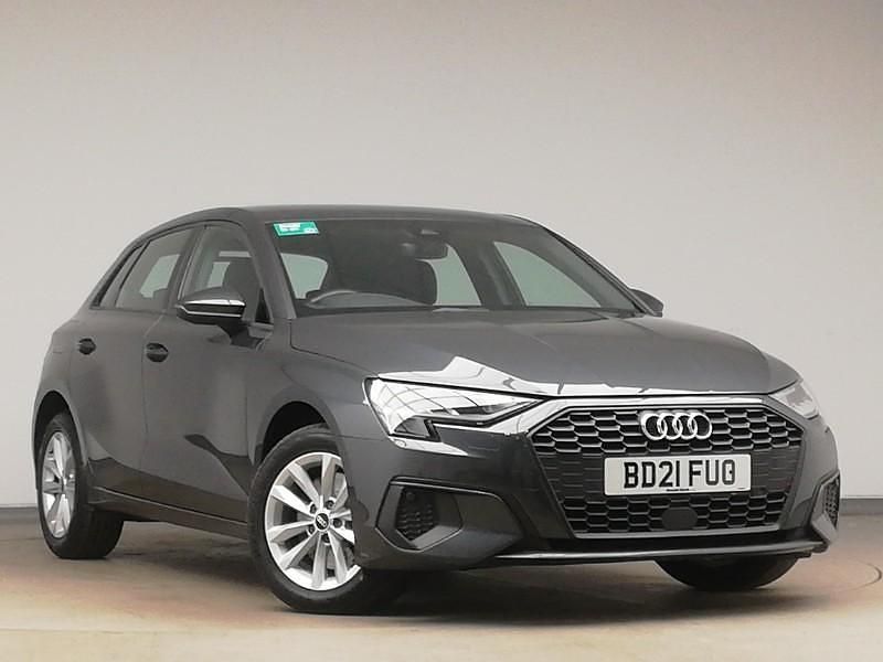Grey Used 2021 Audi A3 Hatchback | £17,298 (Fair price) - Image 1/4