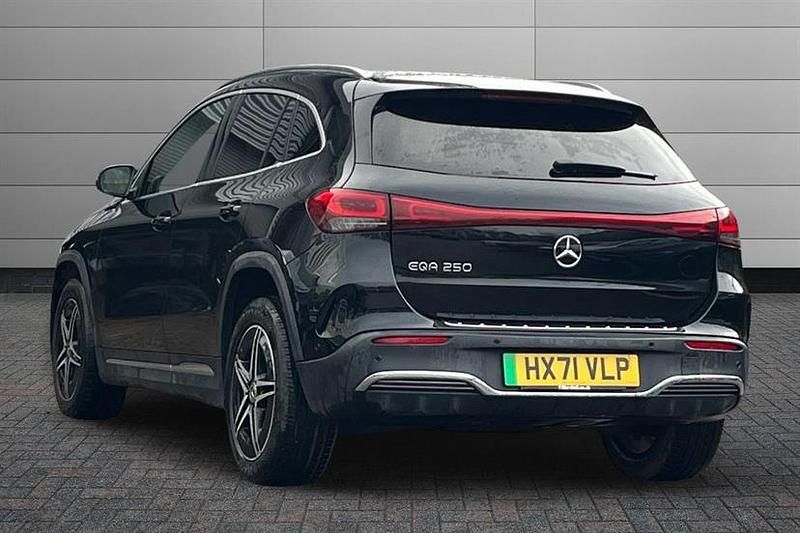 Used Mercedes EQA250 AMG line 139 kW (190 HP) 2021 Cosmos black SUV