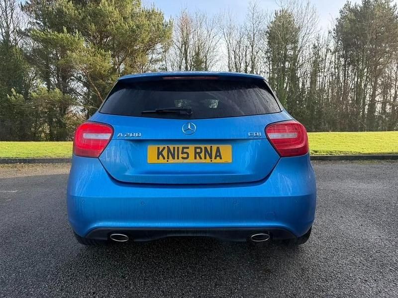Used Mercedes A200 2015 Blue Hatchback