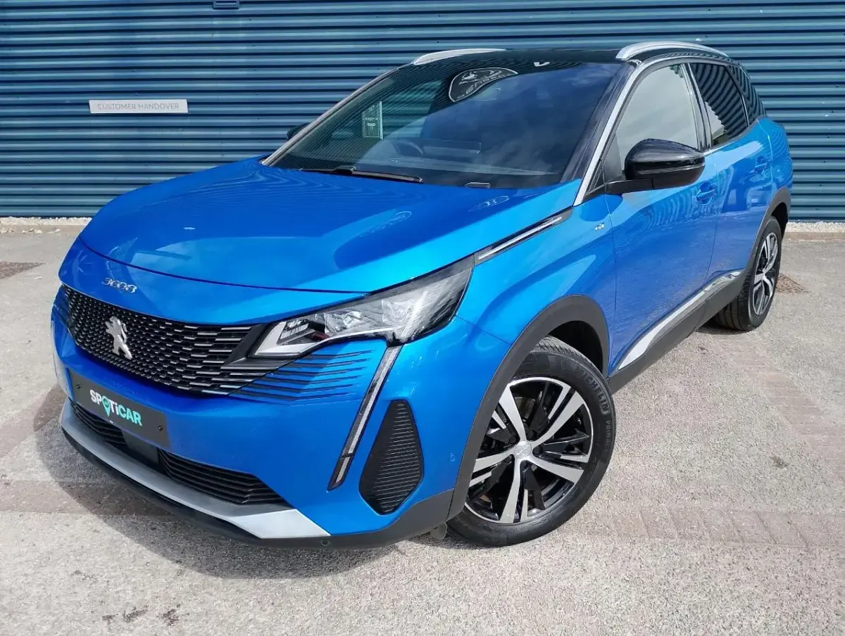Used Peugeot 3008 GT 129 HP (94 kW) 2022 Blue SUV